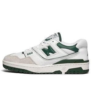 New Balance 550 White Green Sneakers
